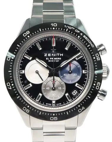 Zenith Chronomaster Sport 03.3100.3600/21.M3100 41mm Stainless steel Black