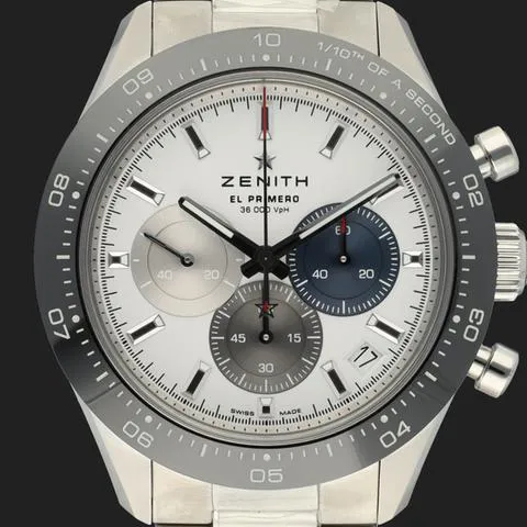 Zenith Chronomaster Sport 03.3100.3600/69.M3100 41mm Stainless steel Silver 1