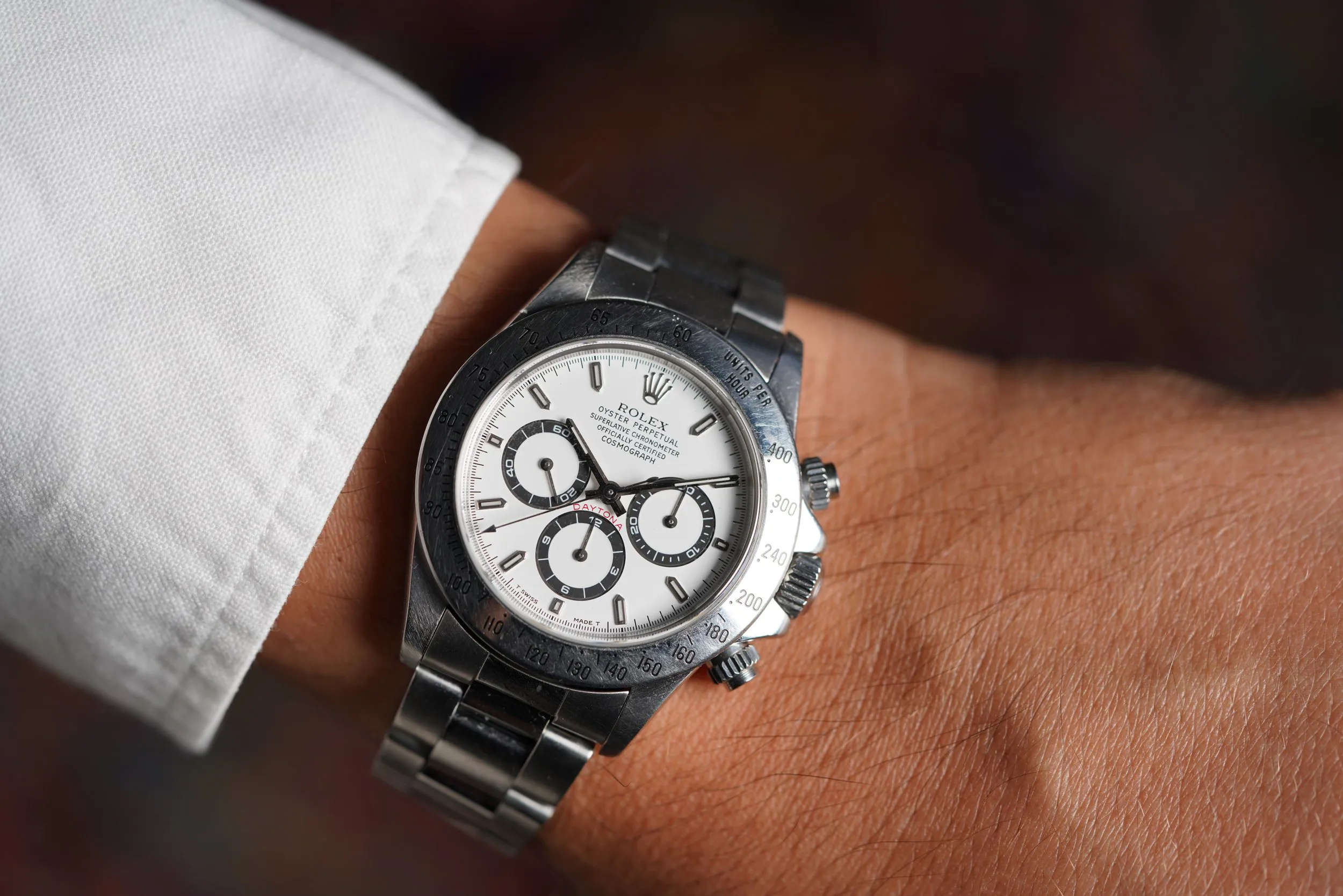 Zenith Daytona 16520 40mm White 1