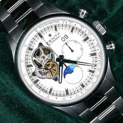 Zenith El Primero Chronomaster 03.2160.4047/01.M2160 45mm Stainless steel Silver