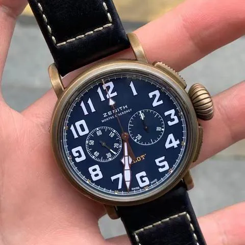 Zenith Pilot 29.2430.4069/57.C808 45mm Bronze Blue 1