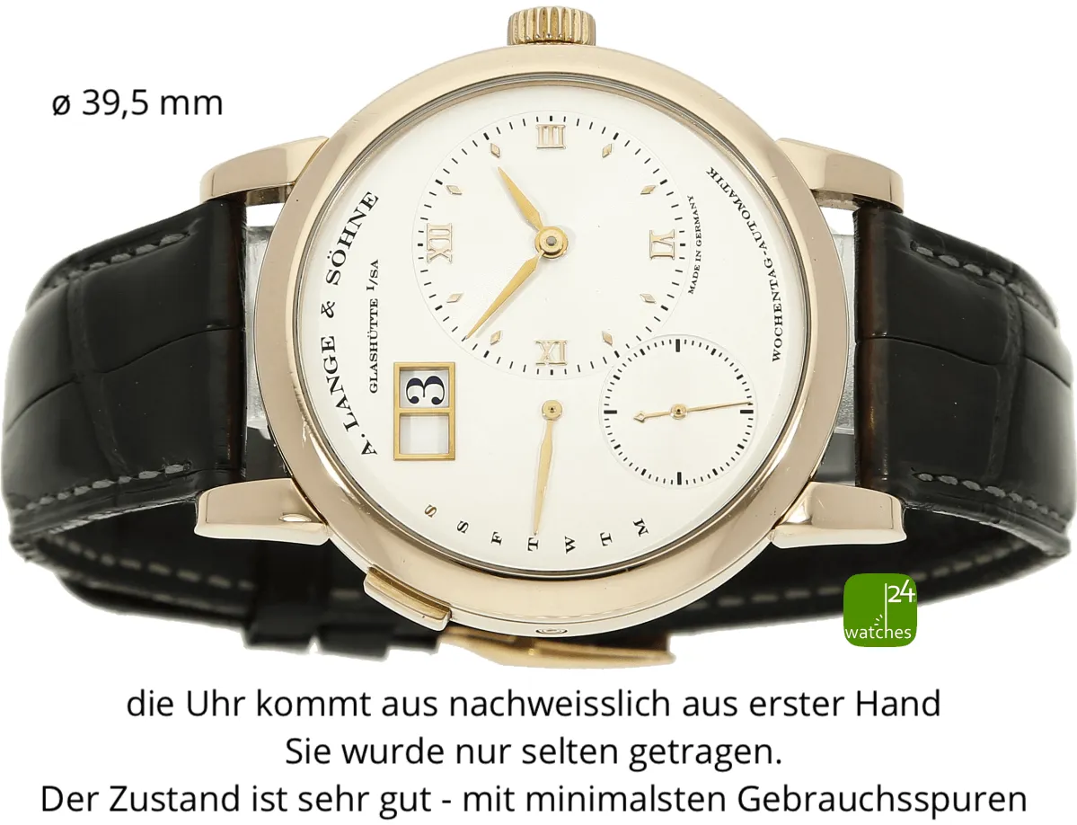 A. Lange & Söhne Lange 1 320.032 38.5mm Yellow gold Silver 5