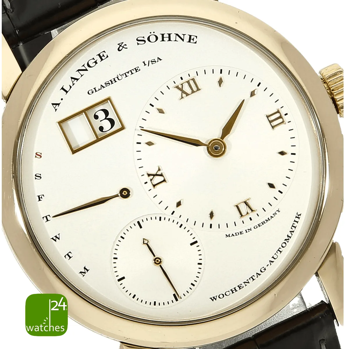 A. Lange & Söhne Lange 1 320.032 38.5mm Yellow gold Silver 6