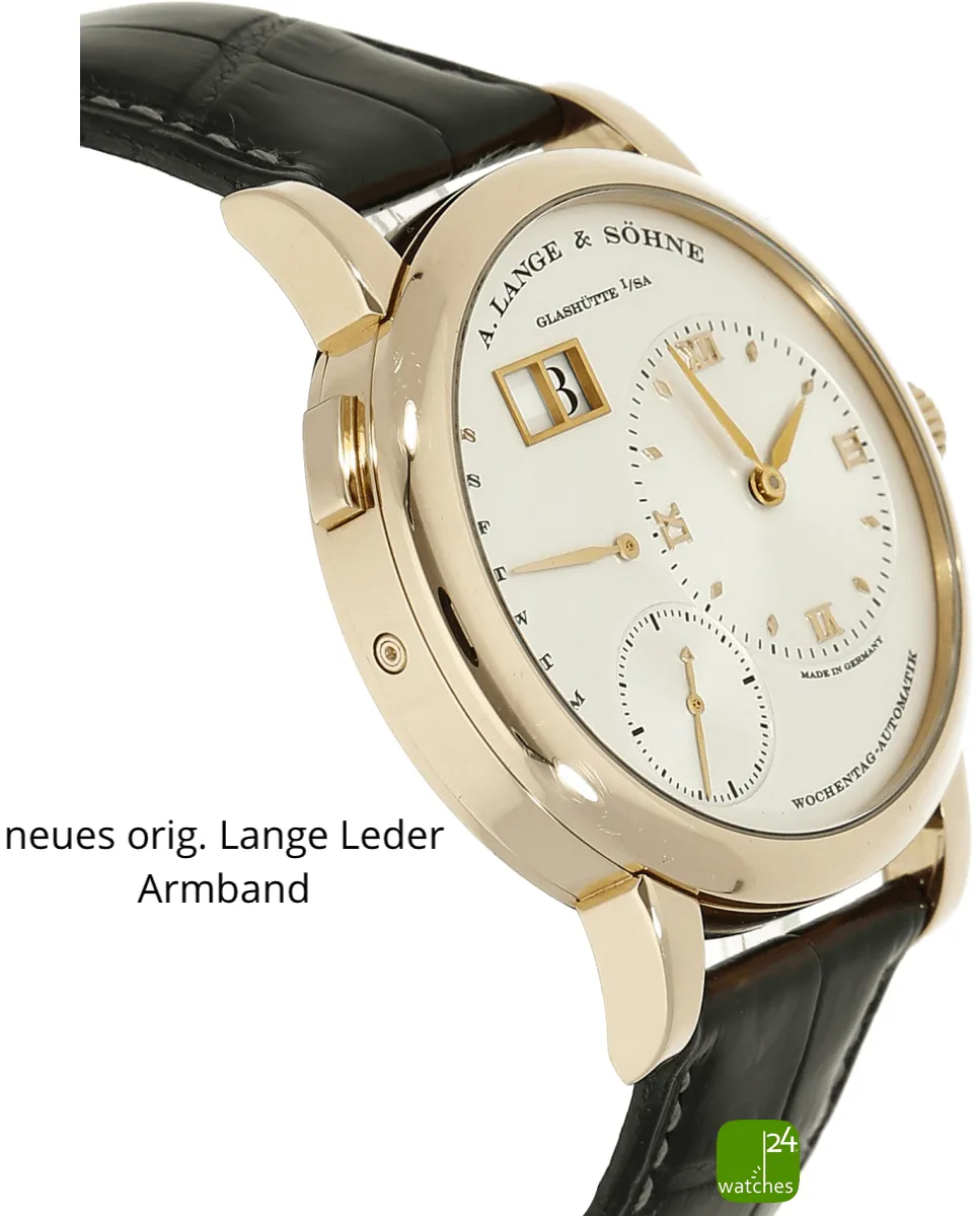 A. Lange & Söhne Lange 1 320.032 38.5mm Yellow gold Silver 9