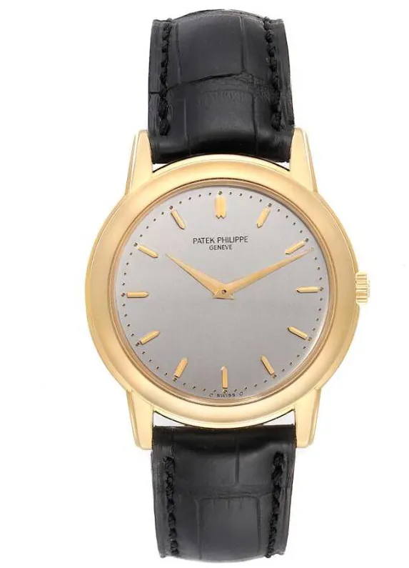 Patek Philippe Calatrava 5032J 36mm Yellow gold Silver