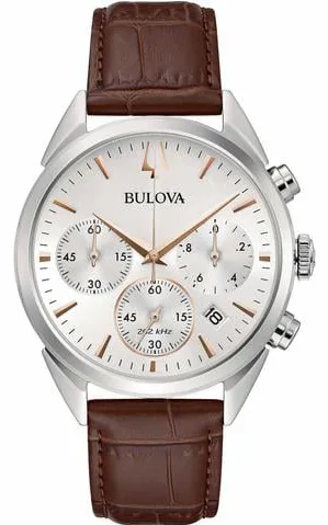 Bulova Precisionist 96B370 42mm Stainless steel Silver