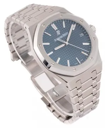 Audemars Piguet Royal Oak 15500ST.OO.1220ST.01 41mm Stainless steel Blue 2