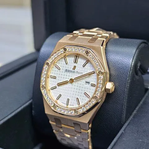 Audemars Piguet Royal Oak Lady 33mm Rose gold Brown 1