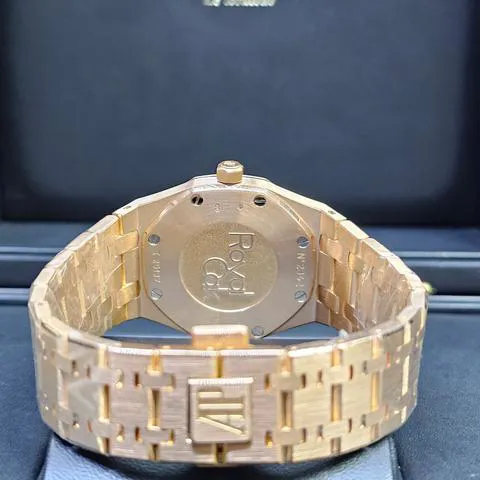 Audemars Piguet Royal Oak Lady 33mm Rose gold Brown 3