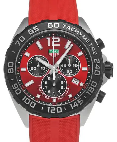 TAG Heuer Formula 1 CAZ101AN.FT8055 43mm Stainless steel Red