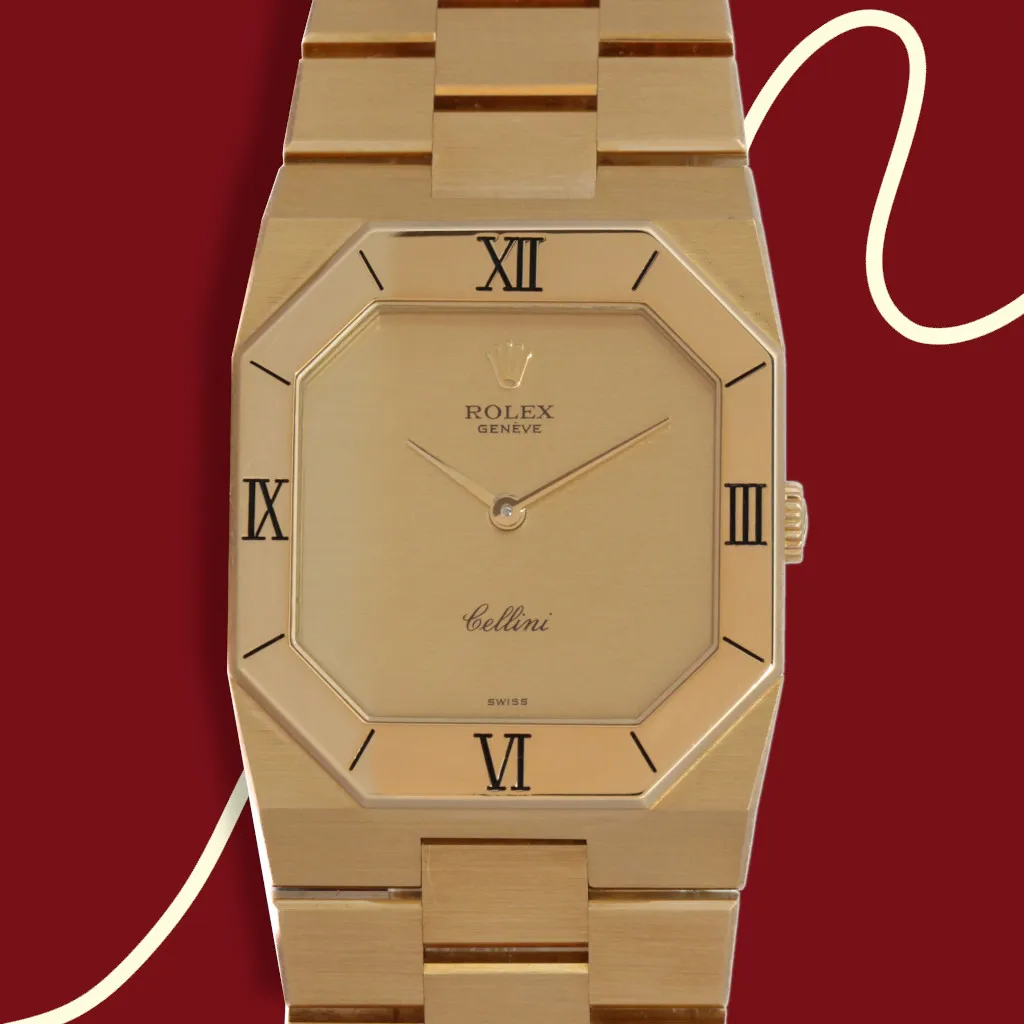 Rolex Cellini 4350/8 27mm Yellow gold