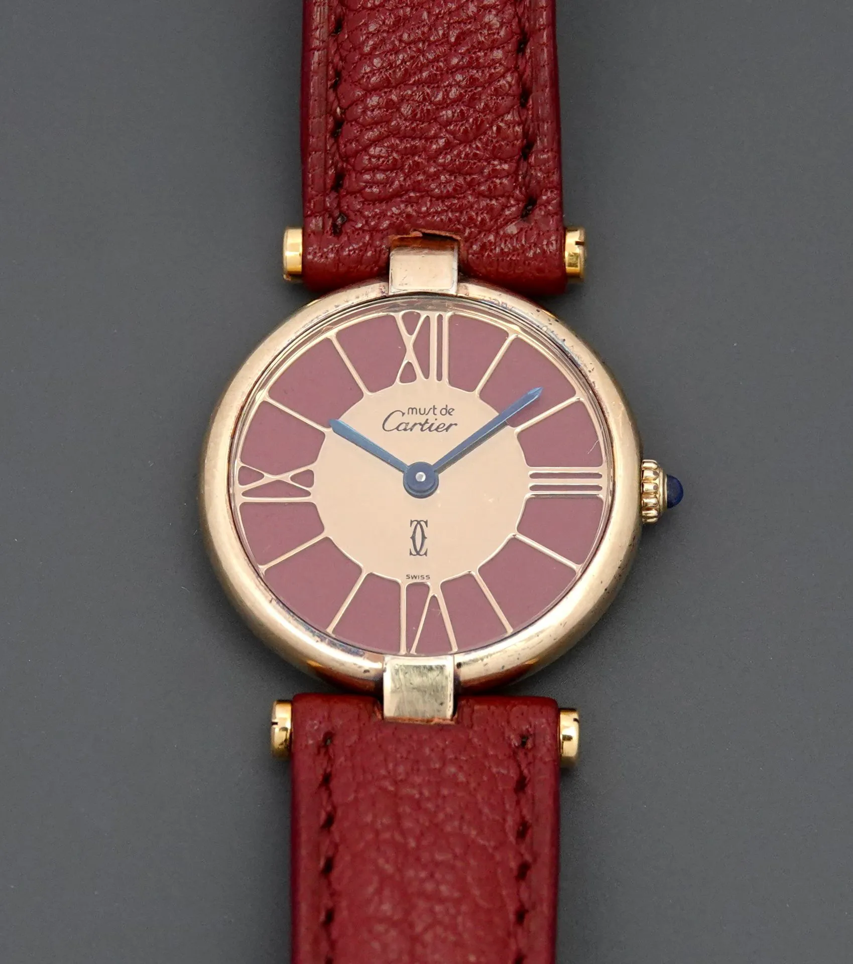 Cartier Vendôme 25mm Vermeil Red