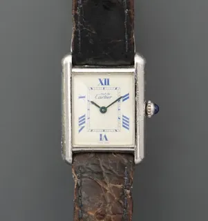 Cartier Tank 2416 Silver White