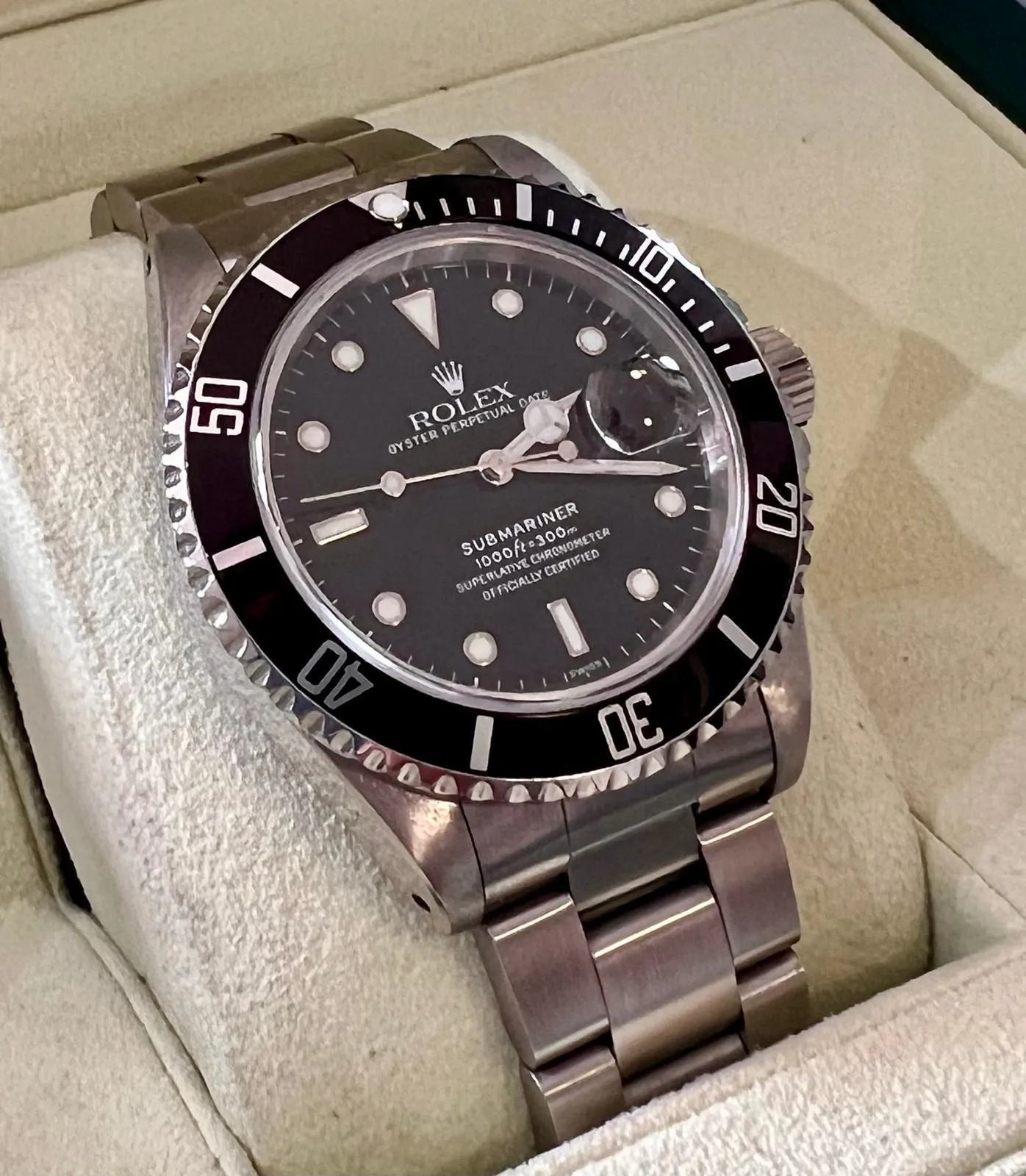 Rolex Submariner 16610 40mm Stainless steel Black 4