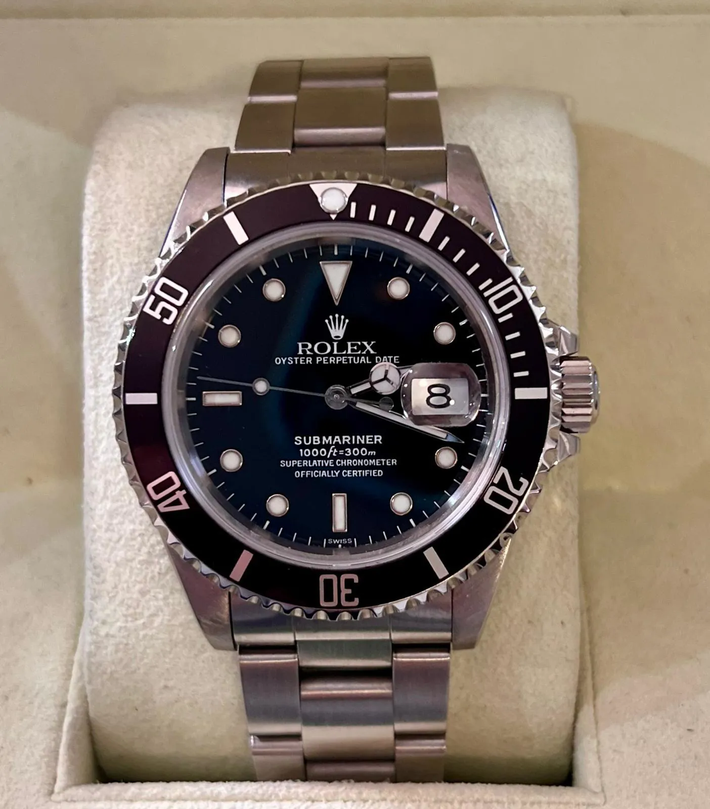 Rolex Submariner 16610 40mm Stainless steel Black 5