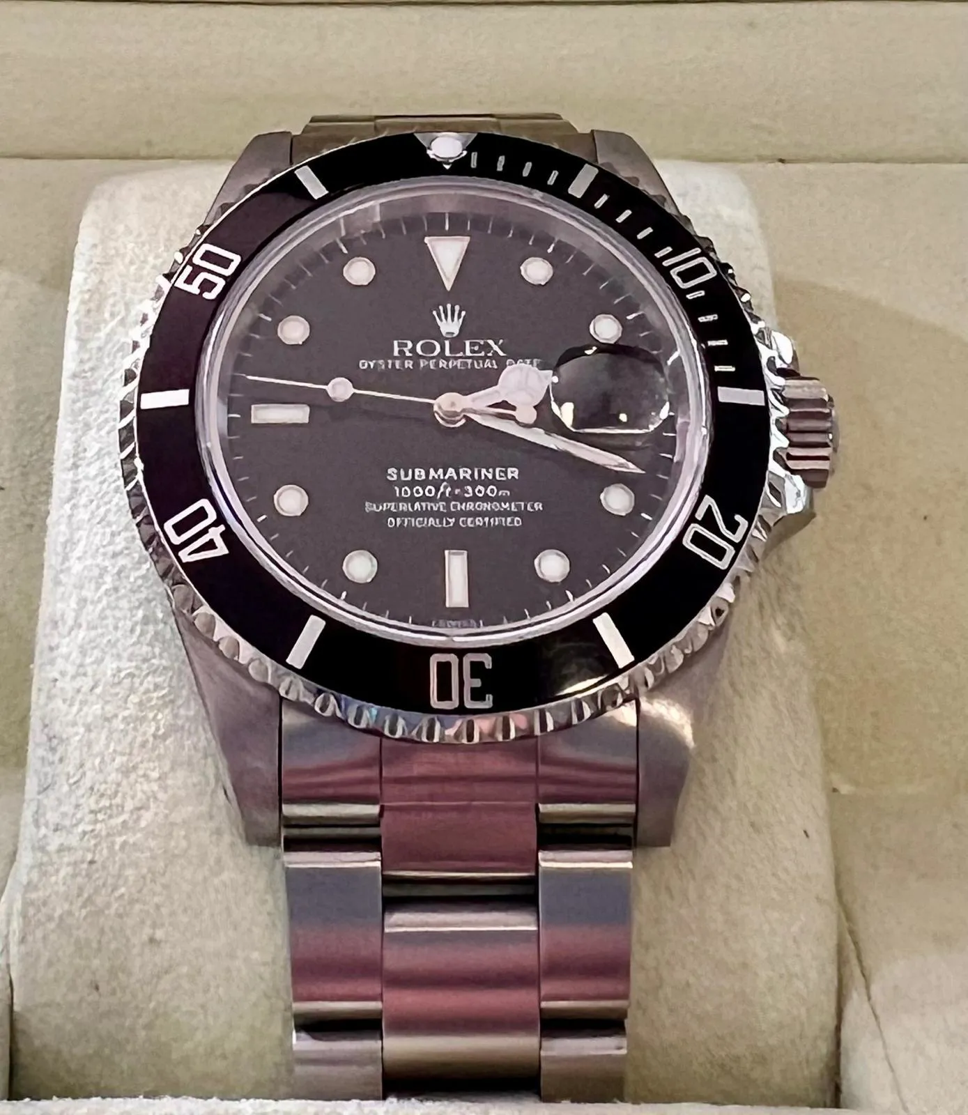 Rolex Submariner 16610 40mm Stainless steel Black 7