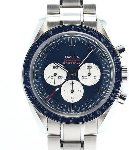 Omega Speedmaster Moonwatch 522.30.42.30.03.001 42mm Stainless steel Blue 1