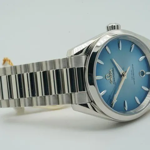 Omega Aqua Terra 150M 220.10.38.20.03.004 38mm Stainless steel Blue 7