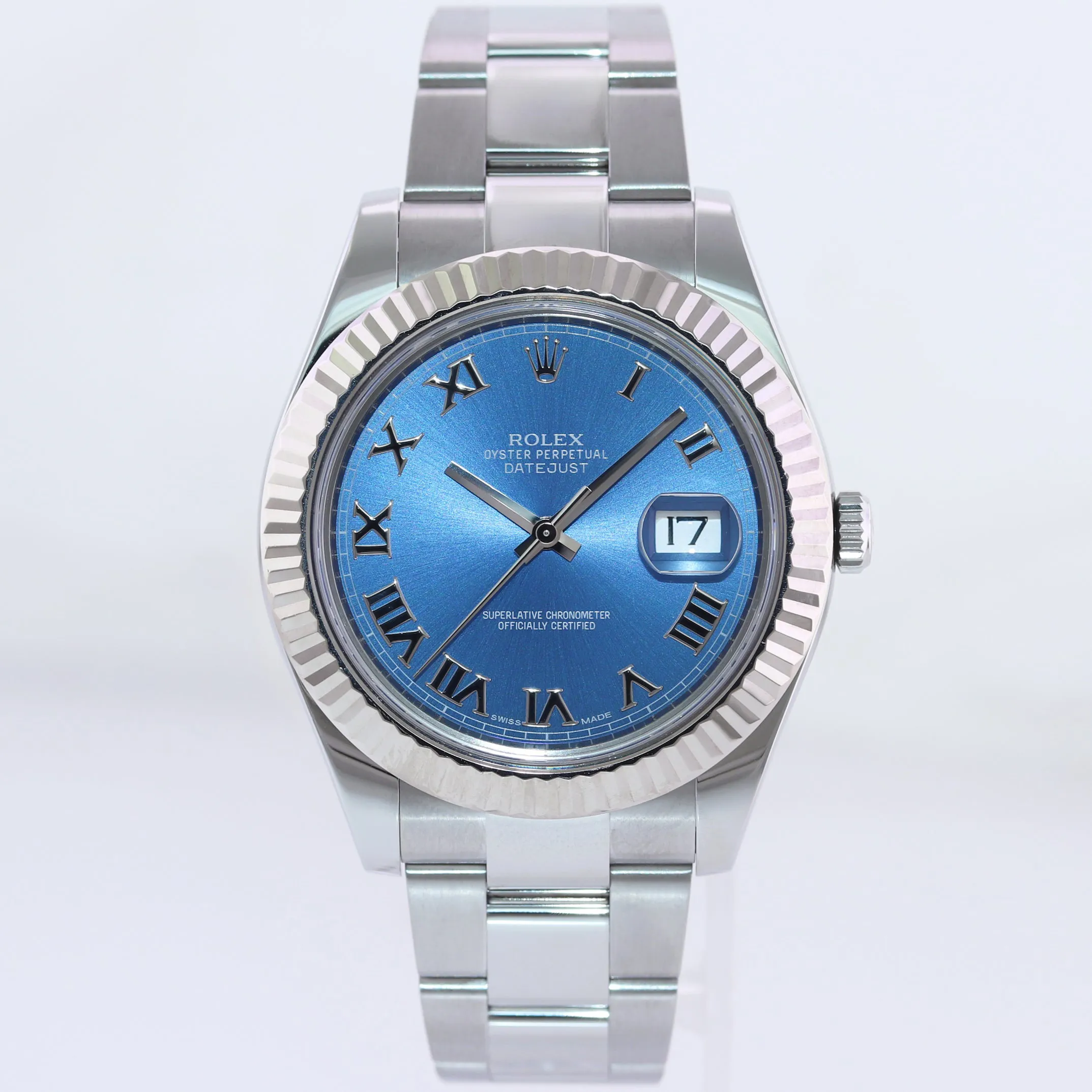 Rolex Datejust II 116334 41mm Stainless steel Blue 1