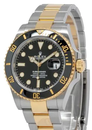 Rolex Submariner 126613LN 41mm Yellow gold and Stainless steel Black