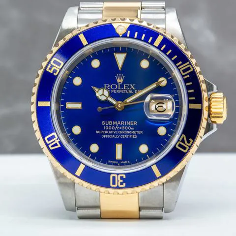 Rolex Submariner Date 16613LB 40mm Stainless steel Blue