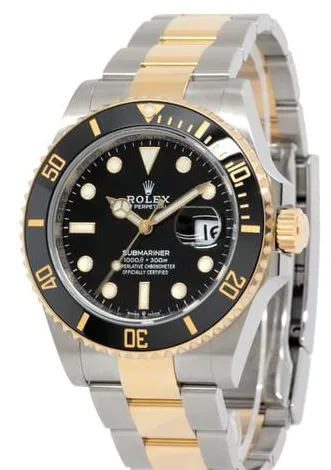 Rolex Submariner 126613LN 41mm Yellow gold and Stainless steel Black