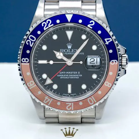 Rolex GMT-Master II 16710 40mm Stainless steel Black