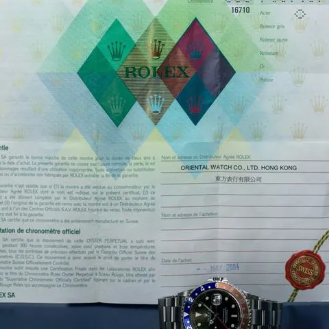 Rolex GMT-Master II 16710 40mm Stainless steel Black 2