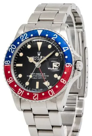 Rolex GMT-Master 1675 40mm Stainless steel Black