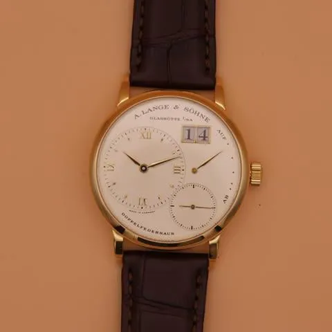 A. Lange & Söhne Little Lange 1 111.021 36mm Yellow gold Silver