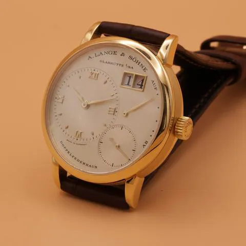 A. Lange & Söhne Little Lange 1 111.021 36mm Yellow gold Silver 4