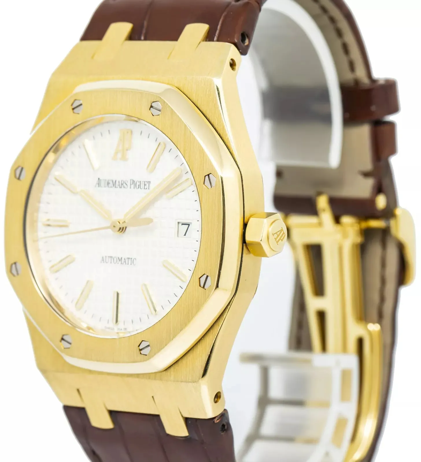 Audemars Piguet Royal Oak 15300BA.OO.D088CR.01 39mm Yellow gold Silver 1