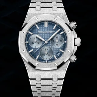 Audemars Piguet Royal Oak 26240BC.GG.1324BC.02 White gold Blue