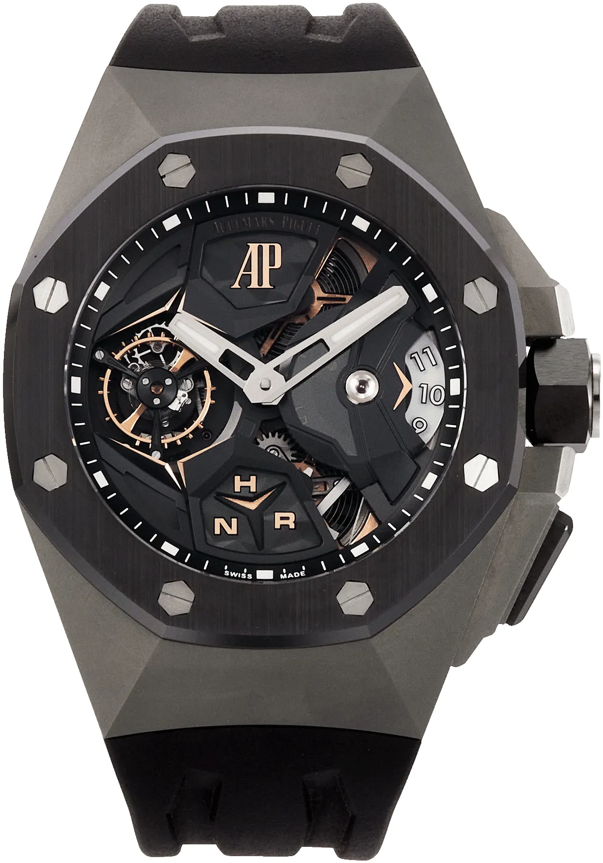 Audemars Piguet Royal Oak Concept Tourbillon 26589IO.OO.D002CA.01 44mm Titanium Skeleton 1