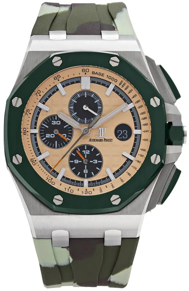 Audemars Piguet Royal Oak Offshore 26400SO.OO.A054CA.01 44mm Ceramic Beige