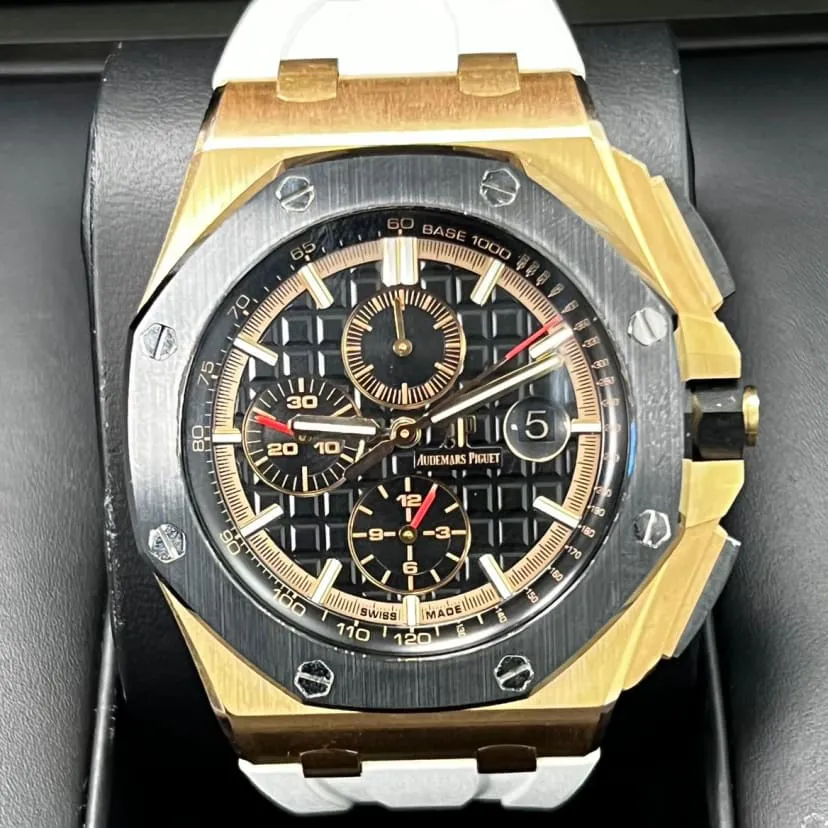 Audemars Piguet Royal Oak Offshore 26401RO.OO.A002CA.02 44mm Rose gold Black