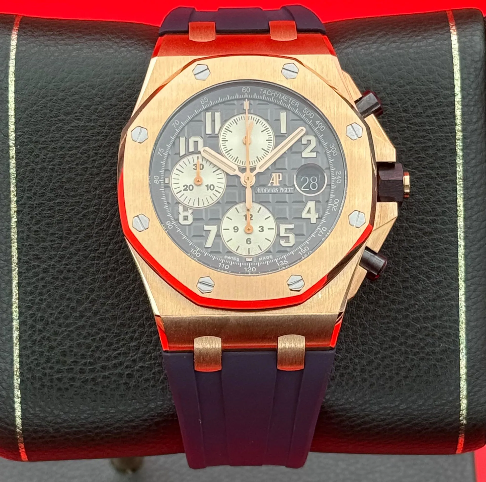 Audemars Piguet Royal Oak Offshore 26470OR.OO.A125CR.01 42mm Rose gold Gray