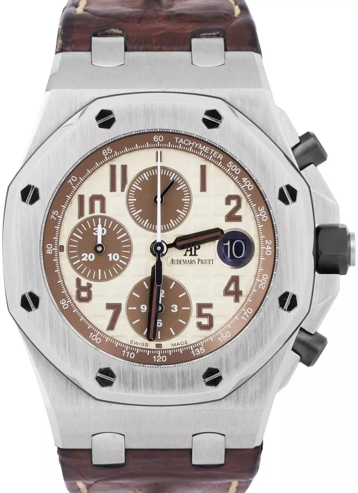 Audemars Piguet Royal Oak Offshore 26470ST.OO.A801CR.01 42mm Stainless steel Beige