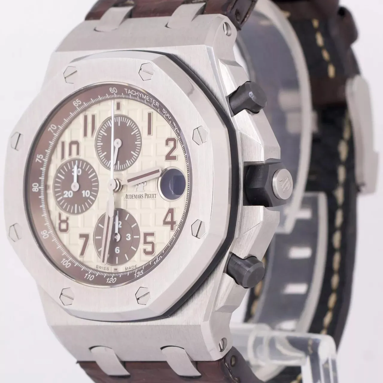 Audemars Piguet Royal Oak Offshore 26470ST.OO.A801CR.01 42mm Stainless steel Beige 1