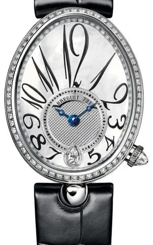 Breguet Reine de Naples 8918BB/58/964/D00D 36.5mm White gold White