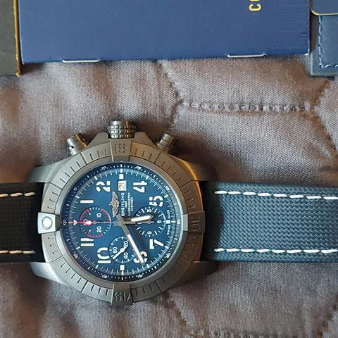 Breitling Avenger V13375101C1X2 48mm Titanium Blue 4