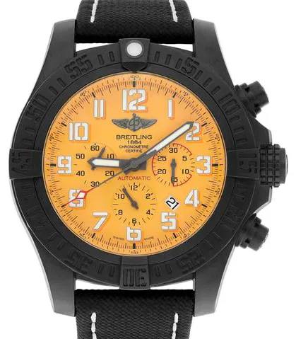 Breitling Avenger XB0170 50mm Carbon fiber Yellow