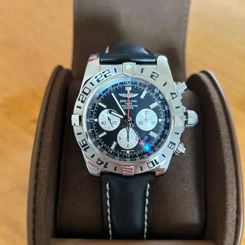 Breitling Chronomat GMT AB0413 47mm Stainless steel Black 3