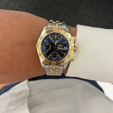 Breitling Cockpit C13358 39mm Yellow gold and Stainless steel Black