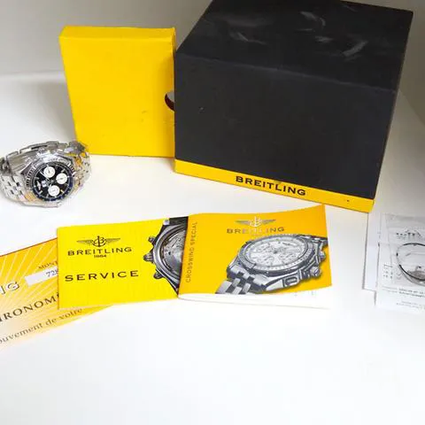 Breitling Crosswind Special A44355 44mm Stainless steel Black 4