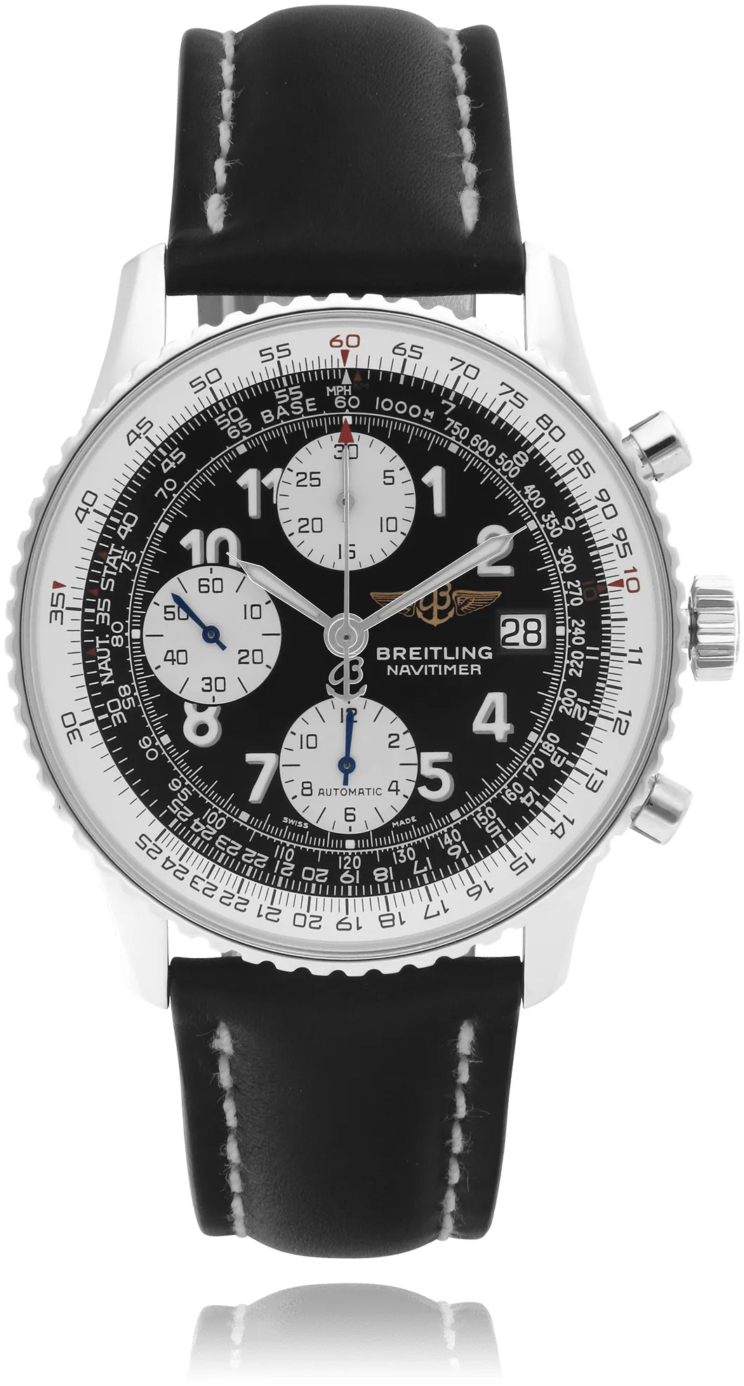 Breitling Navitimer A13322 42mm Stainless steel Black