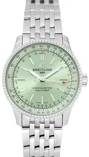 Breitling Navitimer A17395361L1A1 Stainless steel Green