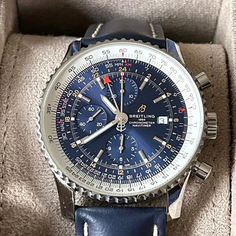 Breitling Navitimer A24322 46mm Stainless steel Blue