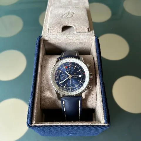 Breitling Navitimer A24322 46mm Stainless steel Blue 1