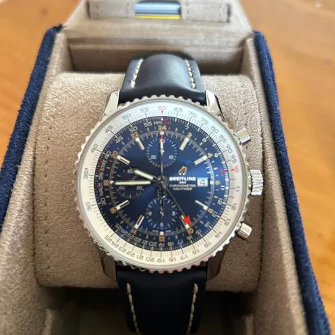 Breitling Navitimer A24322 46mm Stainless steel Blue 4